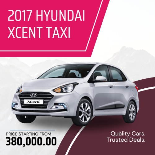 2017 Hyundai Xcent Taxi - Good Running Condition